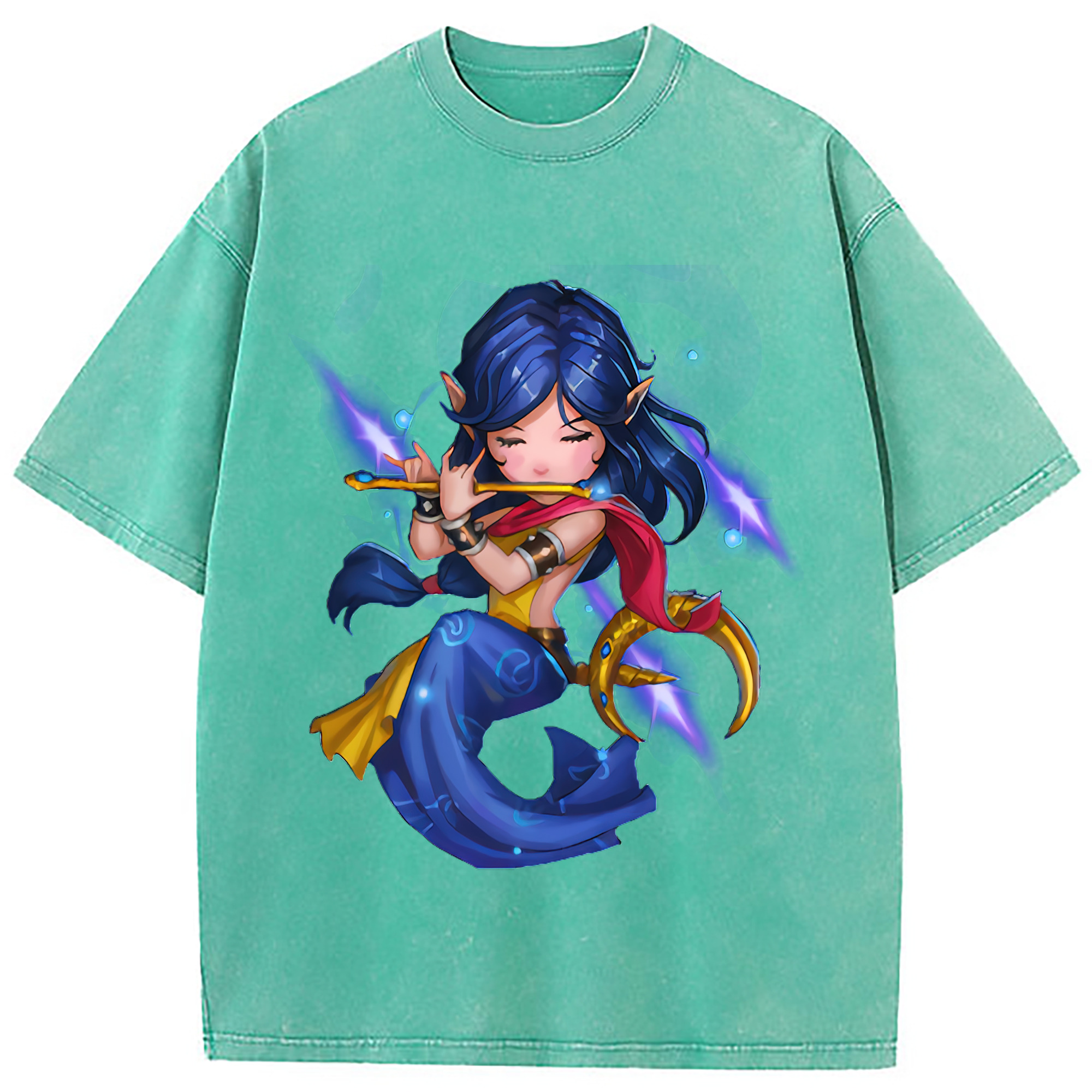 （画像用） リーグ・オブ・レジェンド League of Legends LOL 綿100% ヴィンテージ風 半袖Tシャツ（フロントプリント）